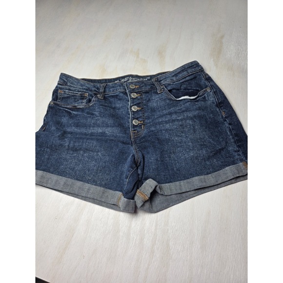 Maurices Pants - M Jeans By Maurices Women's Size 14 Jean Shorts High Rise Cut Off Button Fly
